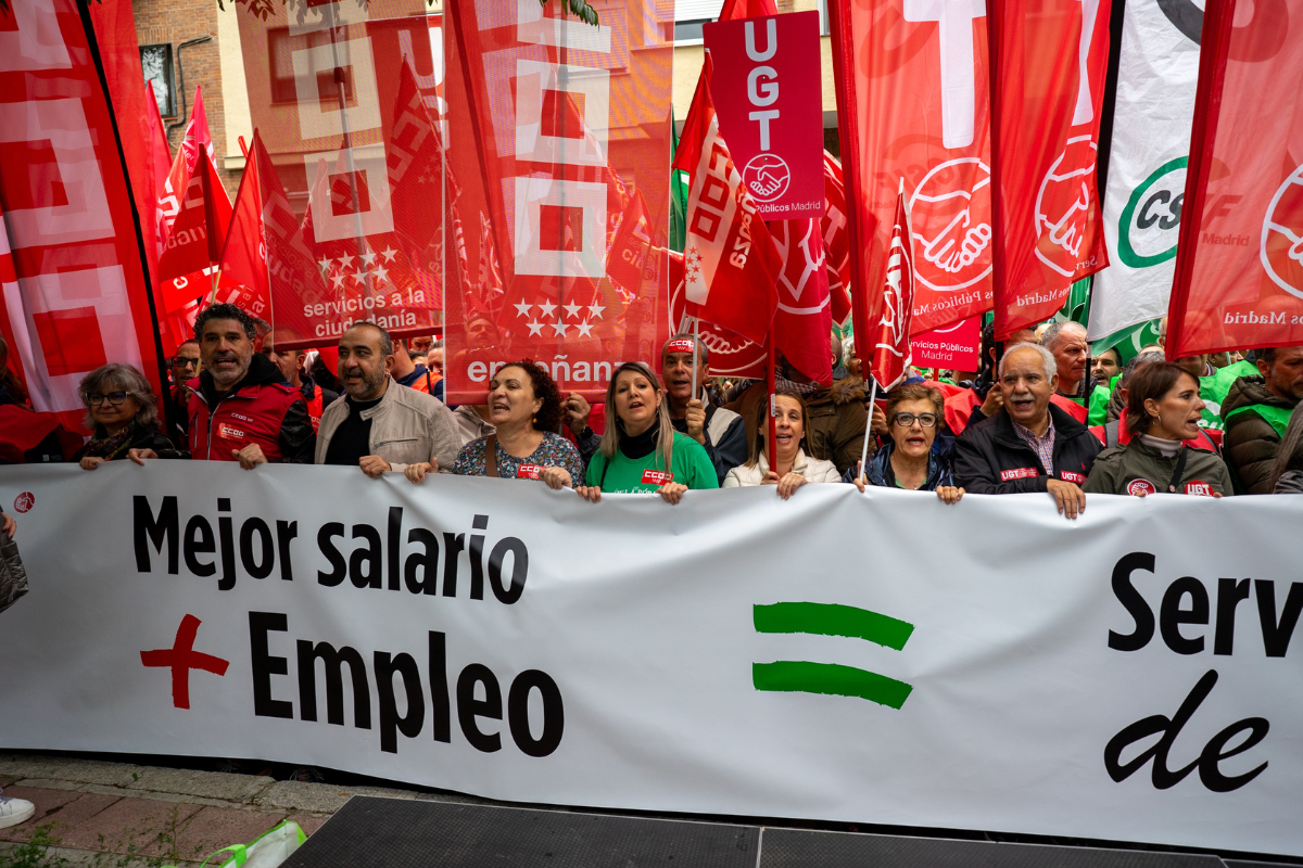 Hay que recuperar y estabilizar empleo público, hay que dignificarlo, hay que garantizar la subida salarial de 2025 y recuperar poder adquisitivo