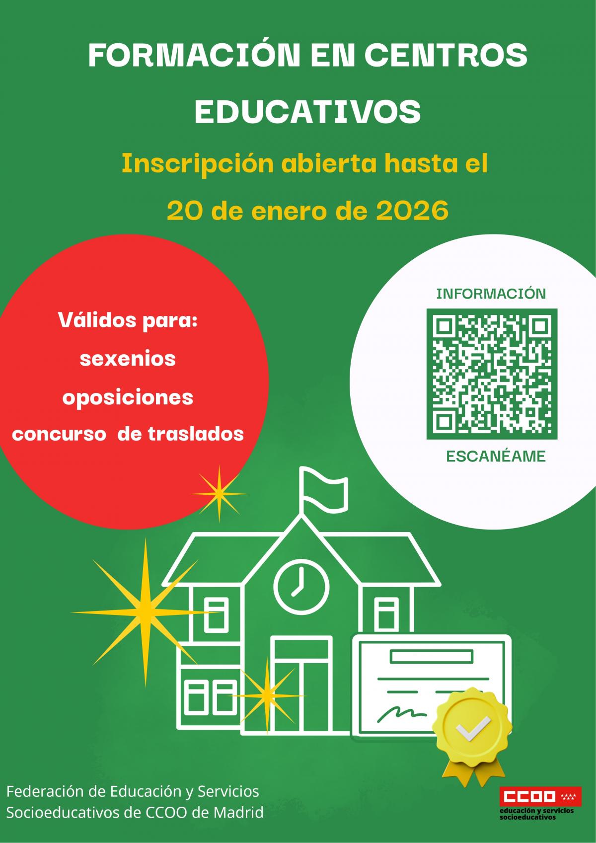 Formación en centros