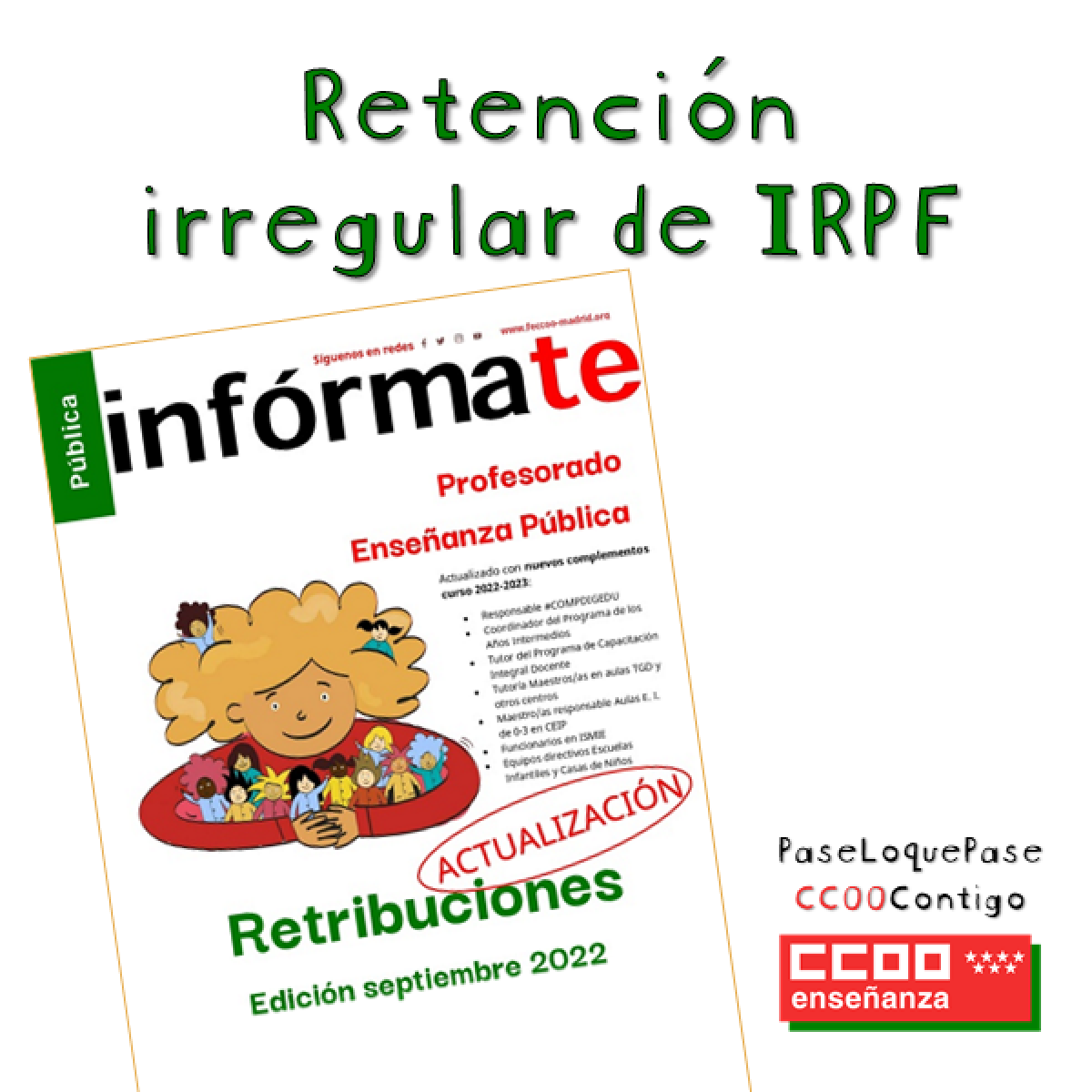 Retención irregular de IRPF