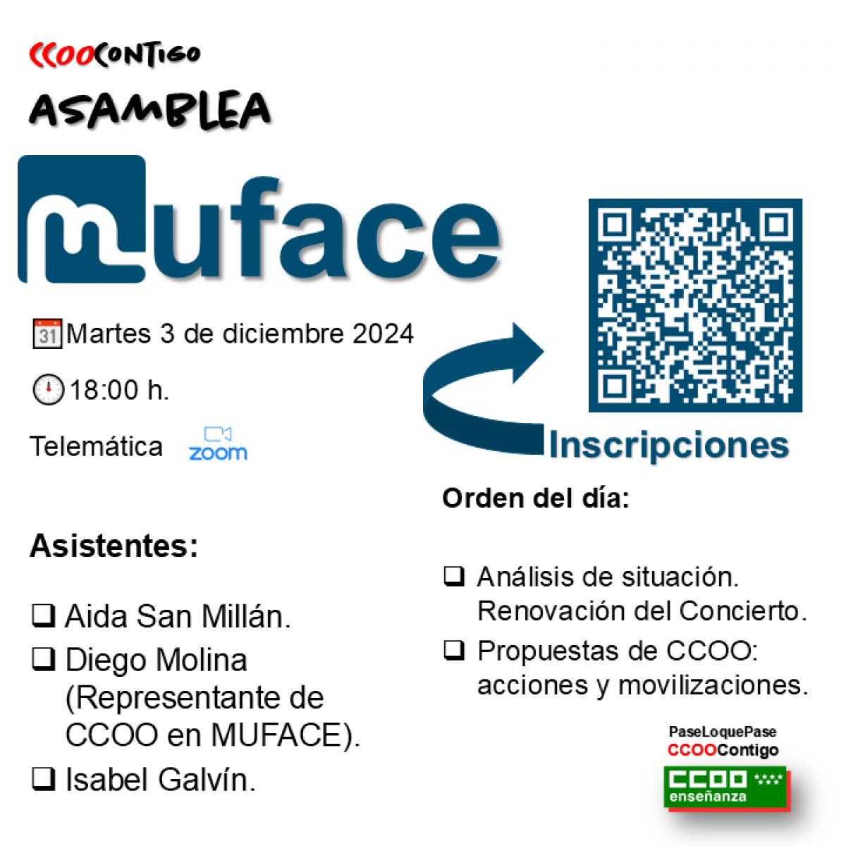 Asamblea: MUFACE