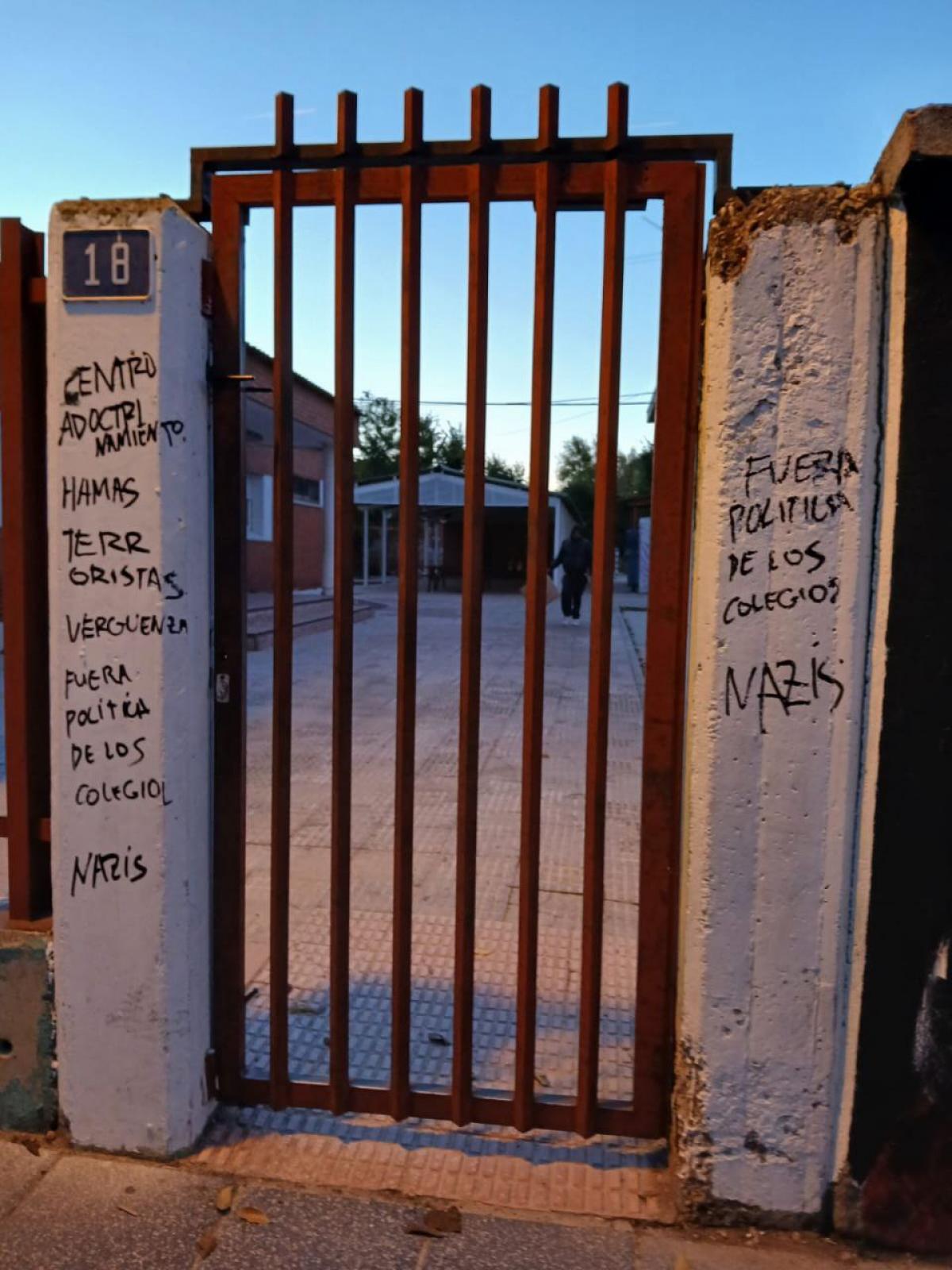 Vandalismo contra el CEIP Trabenco