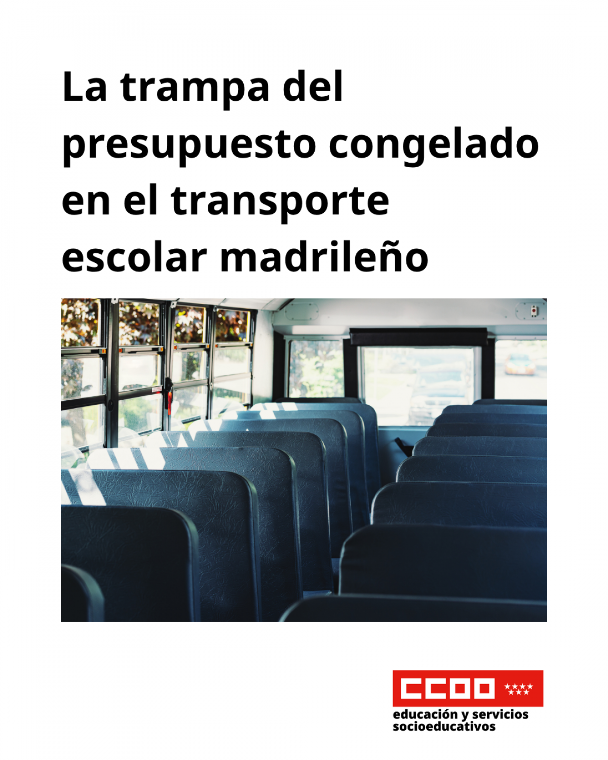 Transporte escolar madrileño