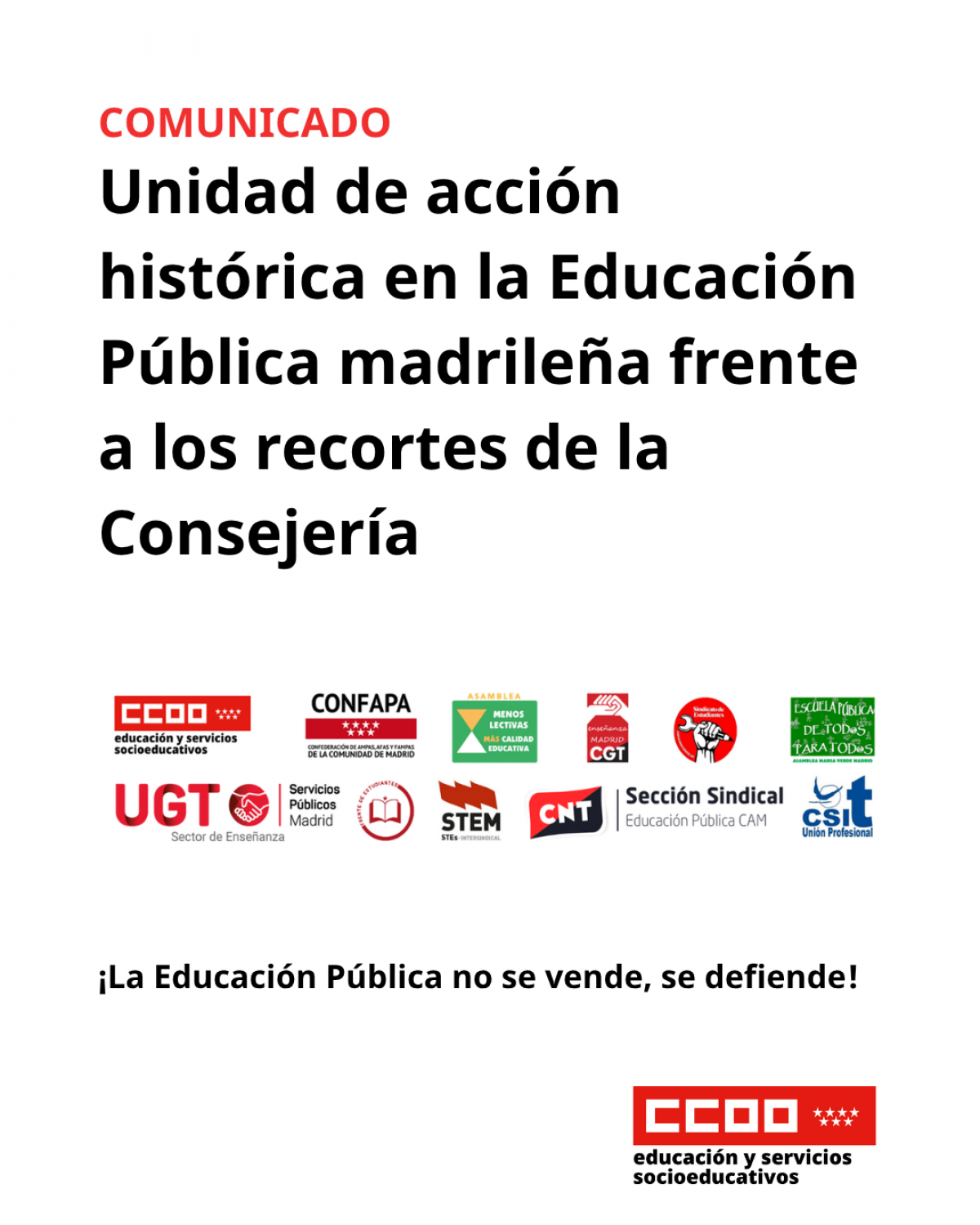 Comunicado