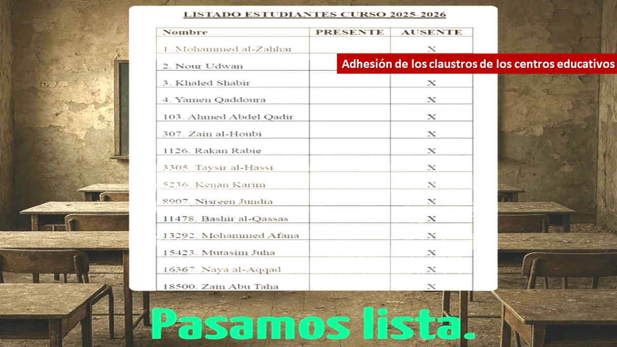 Adhesin de los claustros de los centros educativos