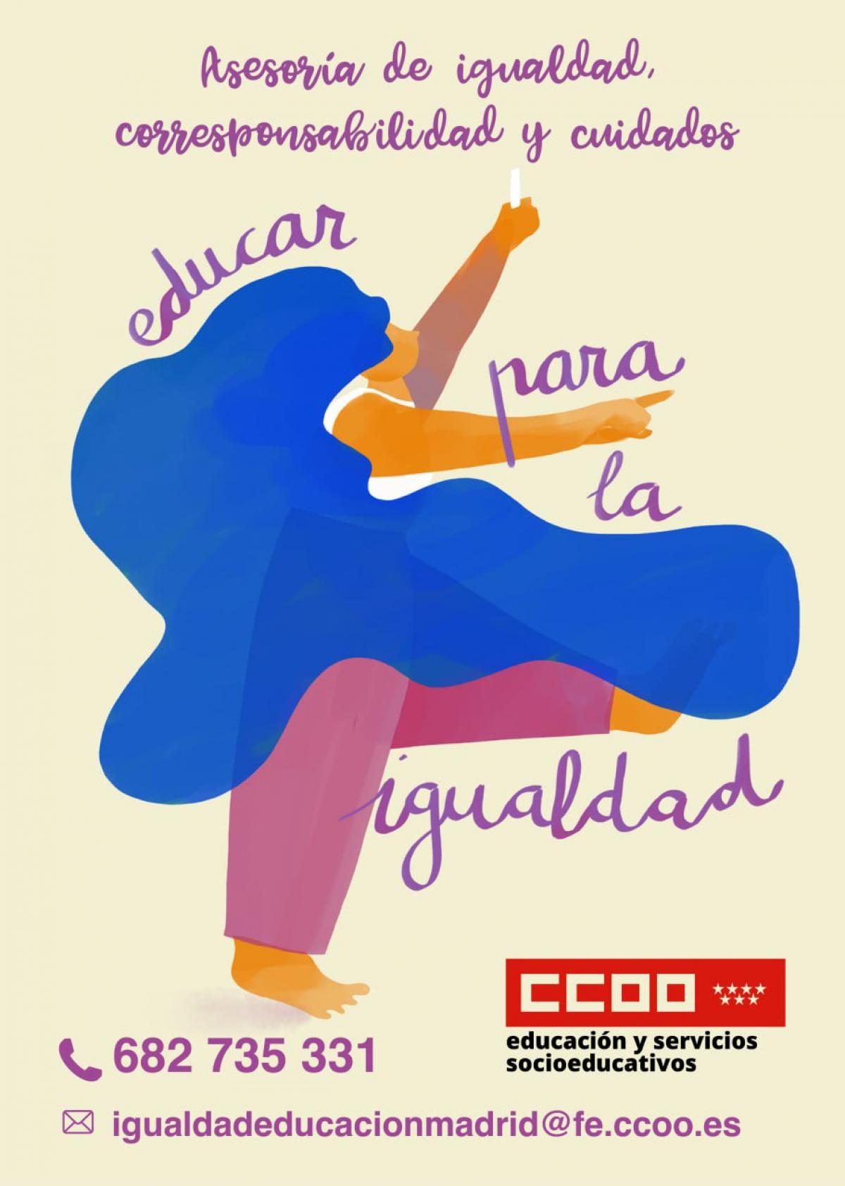 Asesoría Jurídico-Sindical específica de derechos de igualdad, corresponsabilidad y cuidados