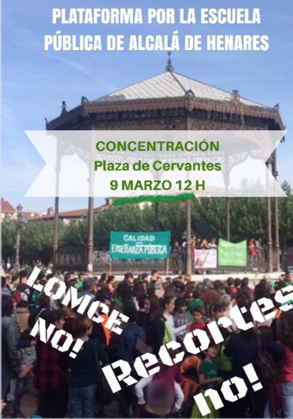 Concentración Alcalá de Henares