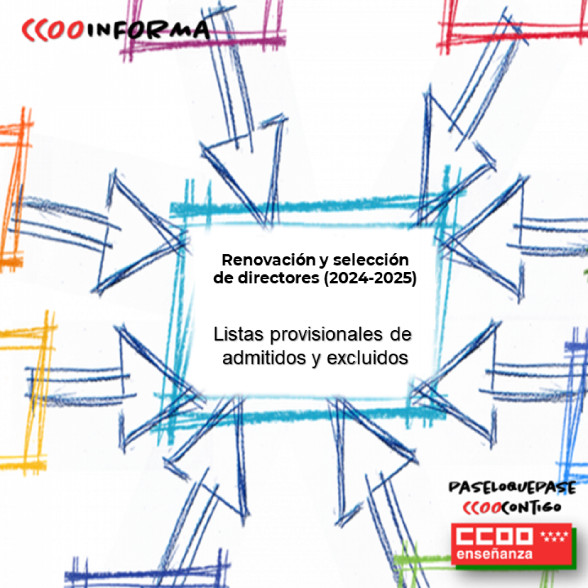 Listas provisionales de admitidos y excluidos