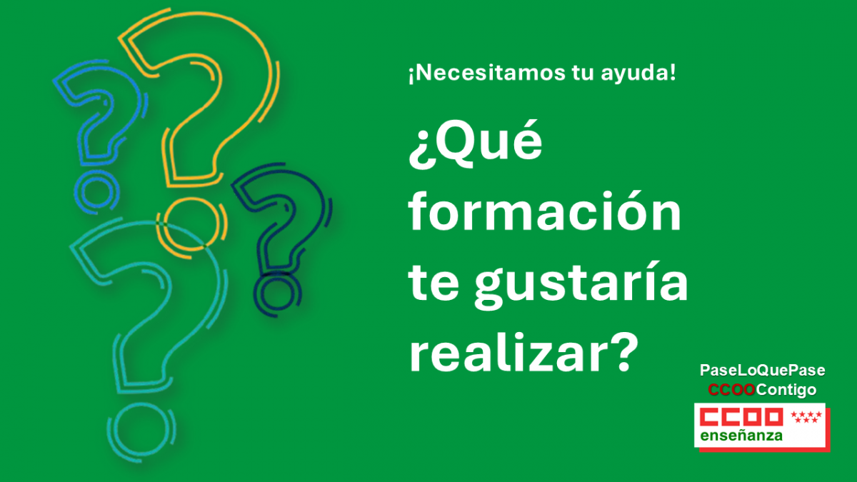 Qu formacin te gustara realizar?