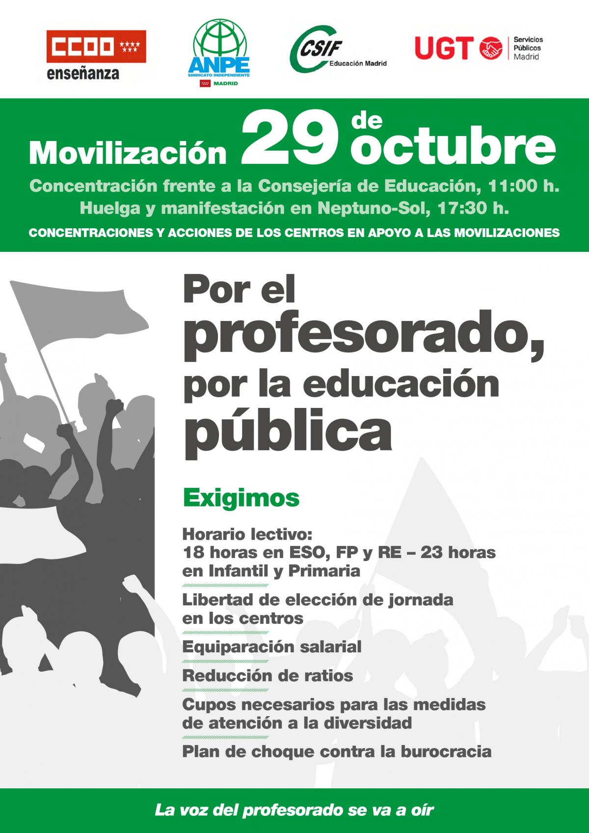 Movilizacin 29 octubre de octubre