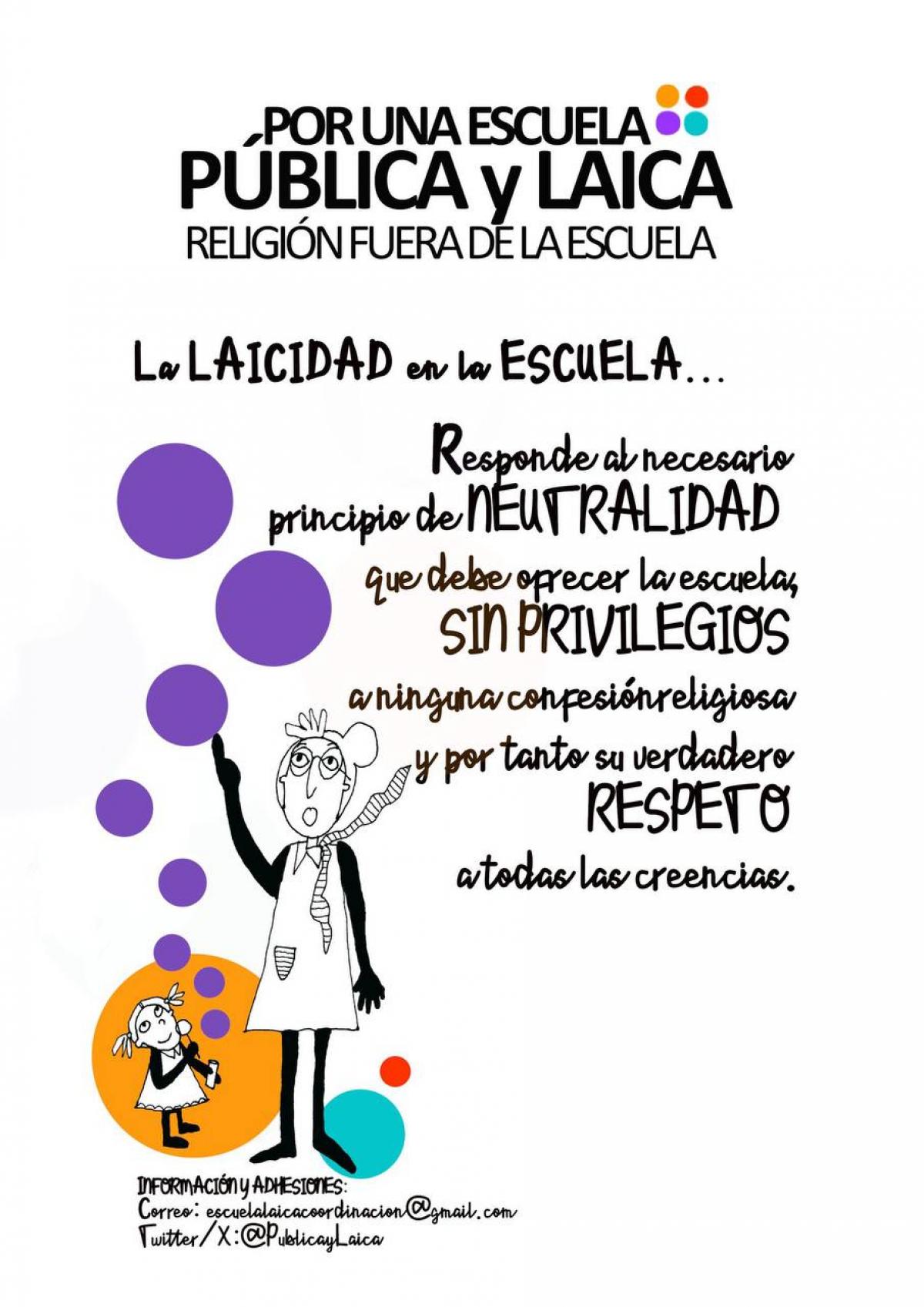 Campaa por una Escuela Pblica y Laica