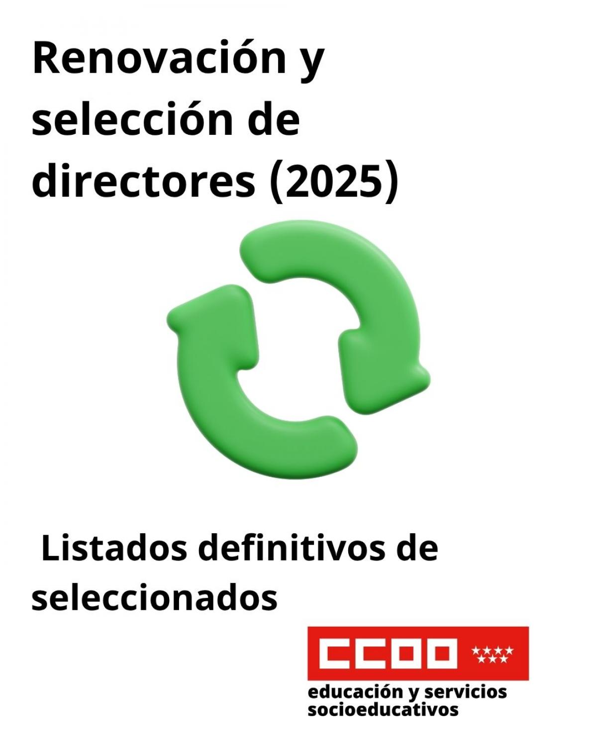 Listados definitivos de seleccionados