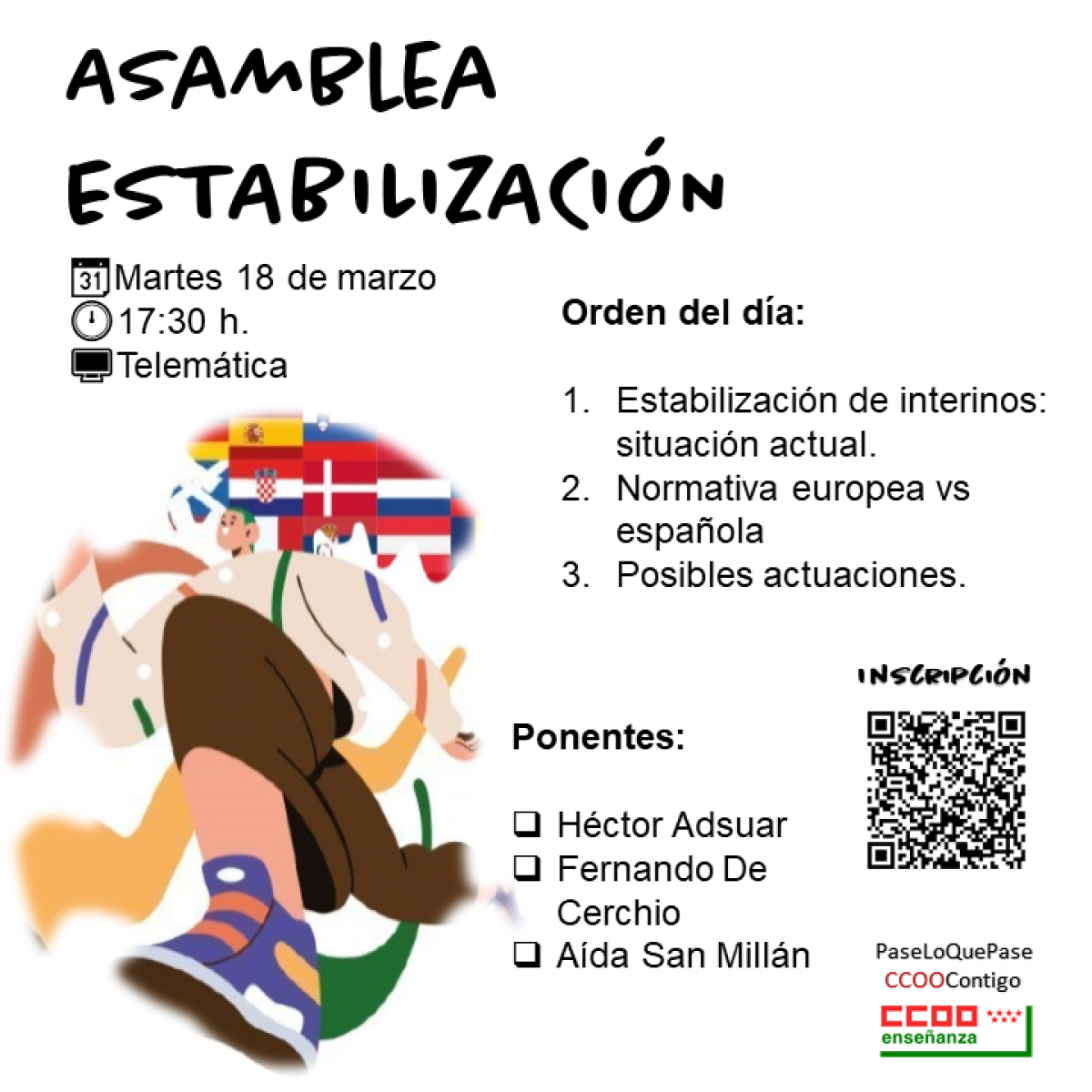 Asamblea sobre estabilizacin de interinos