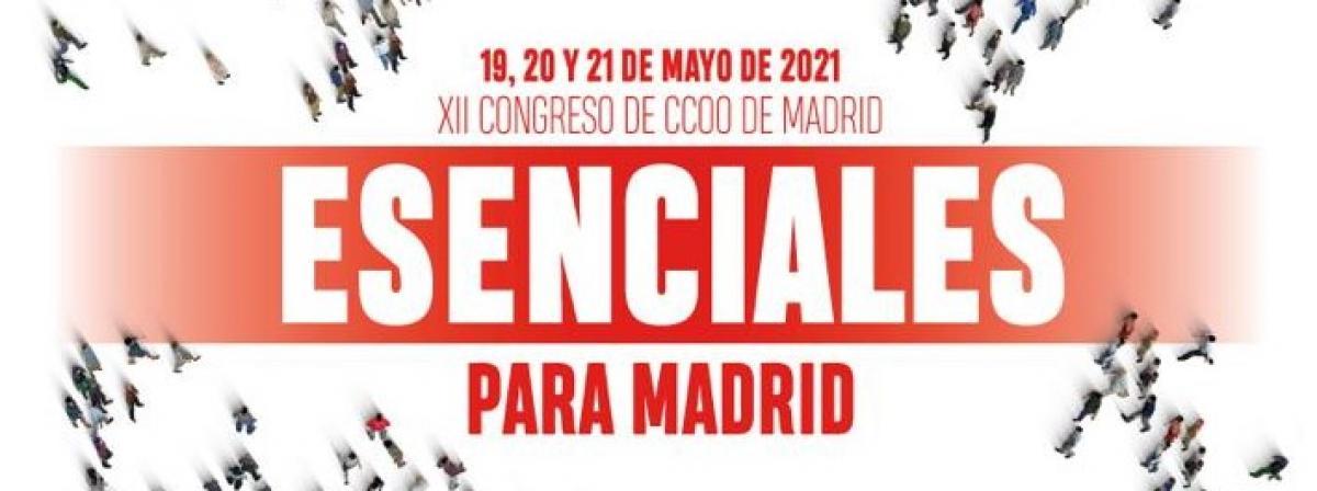 Rueda de prensa presentación XII Congreso CCOO Madrid