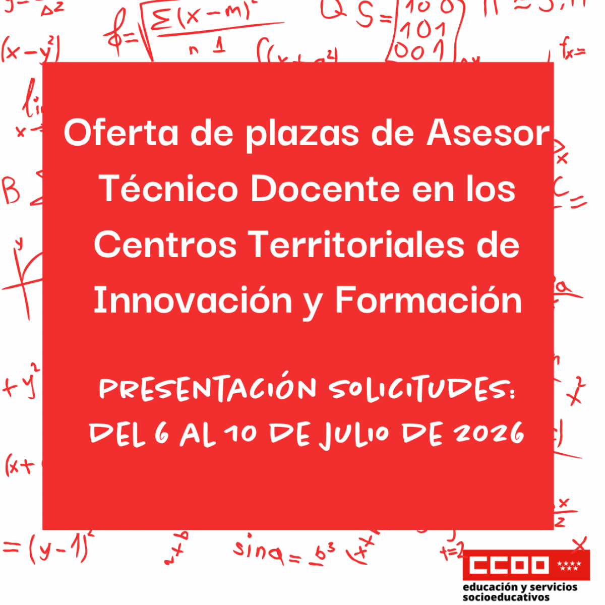 Oferta asesor tecnico CTIF