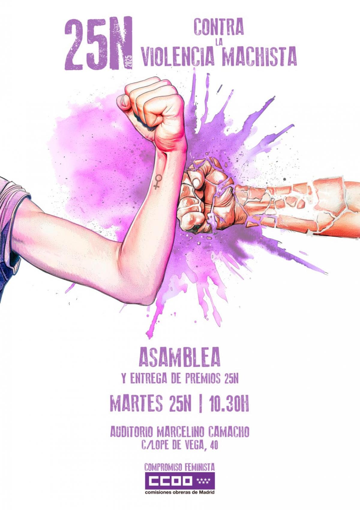 Este #25N contra la violencia machista, #CompromisoFeminista