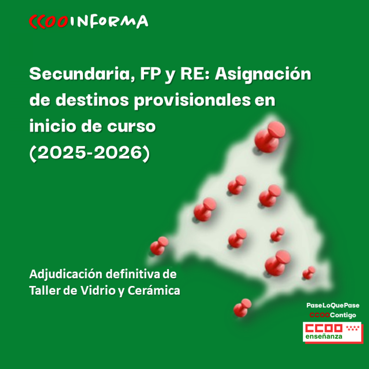 Adjudicacin definitiva de Taller de Vidrio y Cermica