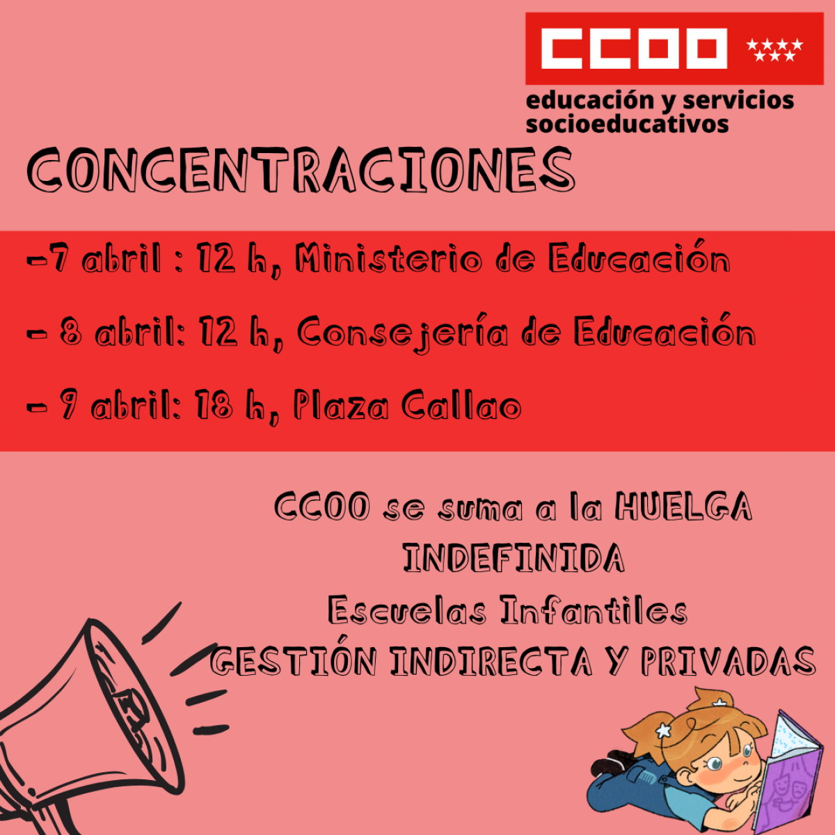 MOVILIZACIONES ESCUELAS INFANTILES GESTIÓN INDIRECTA Y PRIVADAS