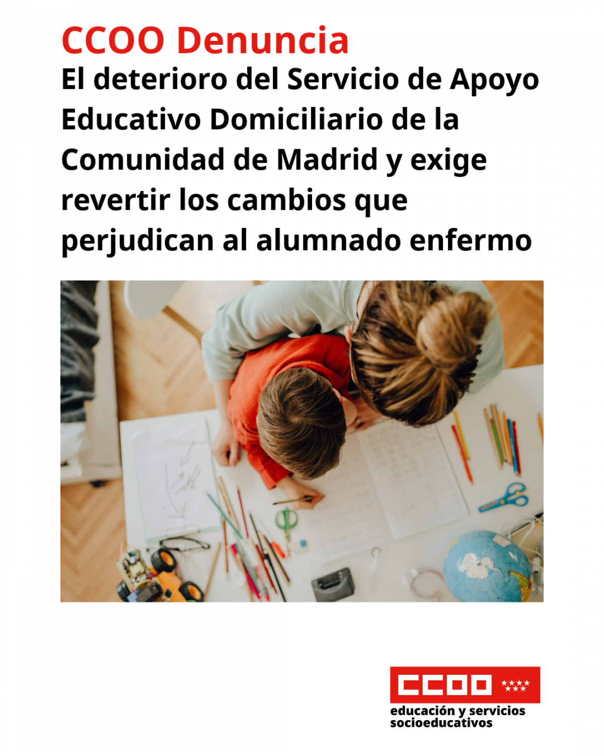 Deterioro del Servicio de Apoyo Educativo Domiciliario