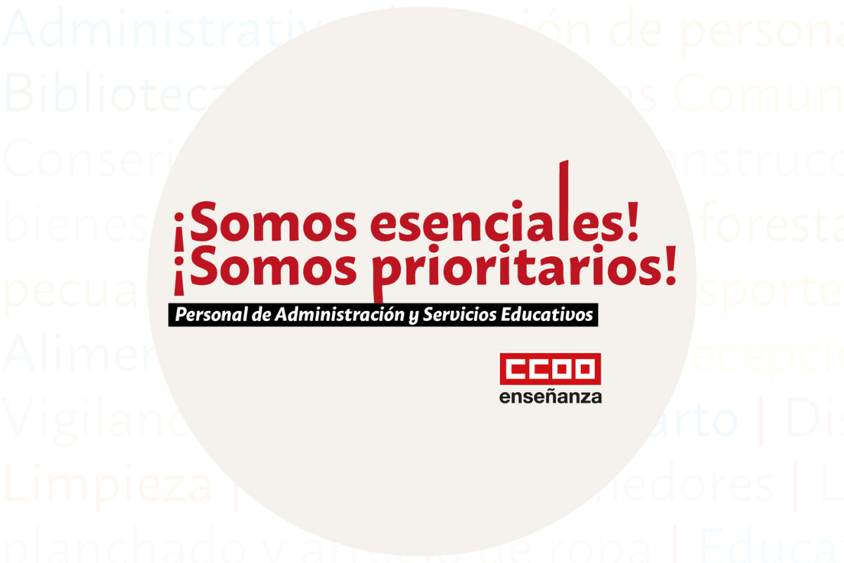 SOMOS ESENCIALES ! SOMOS PRIORITARIOS!