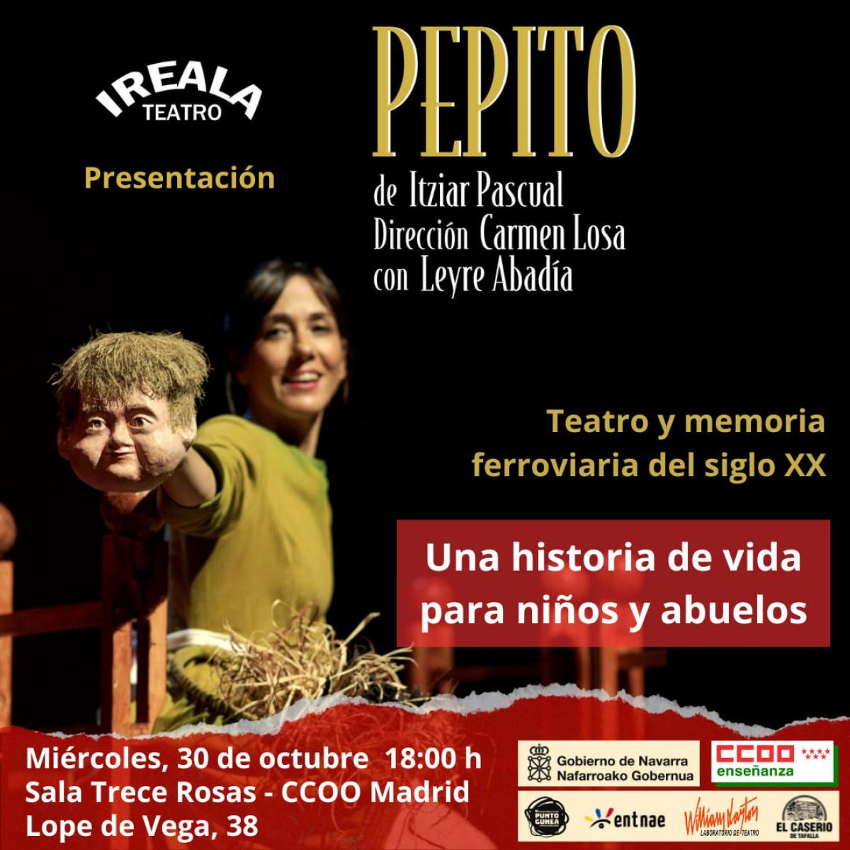 "Pepito (Una historia de vida para nios y abuelos)": teatro y memoria ferroviaria del siglo XX.