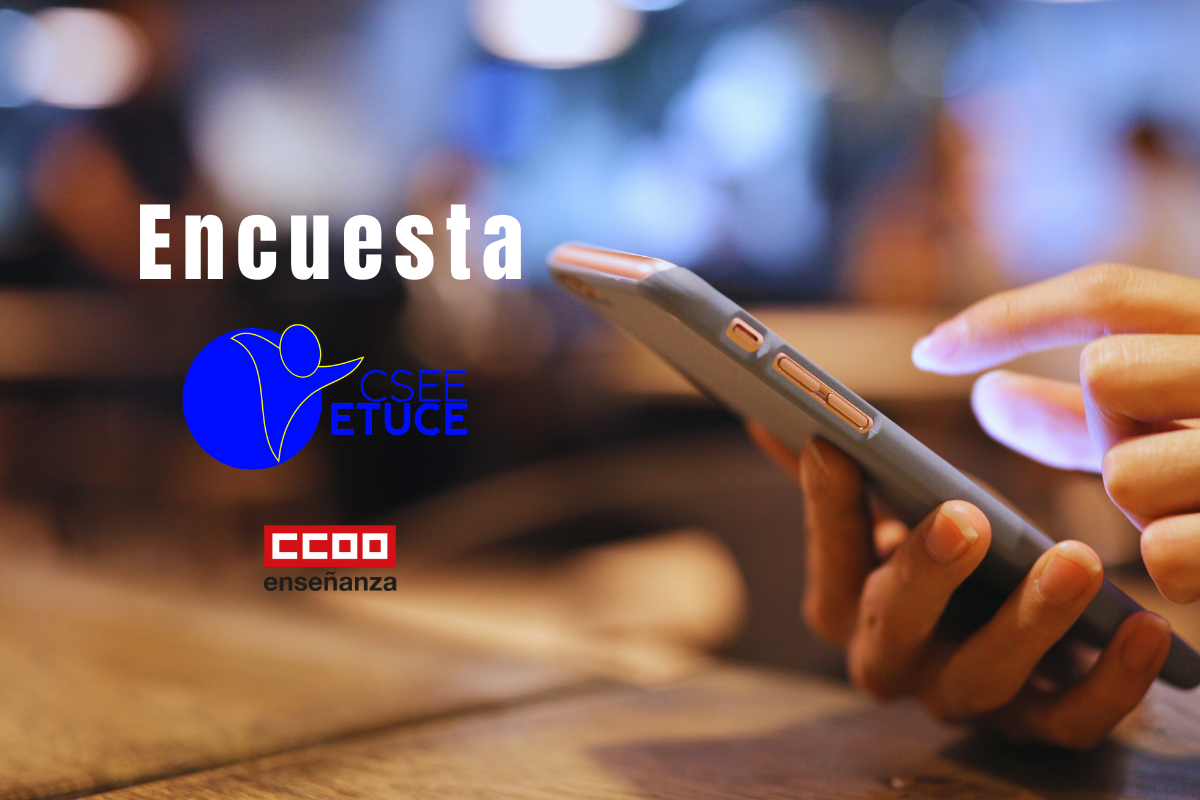 Participa en la encuesta elaborada por el Comit Sindical Europeo de la Educacin (ETUCE)