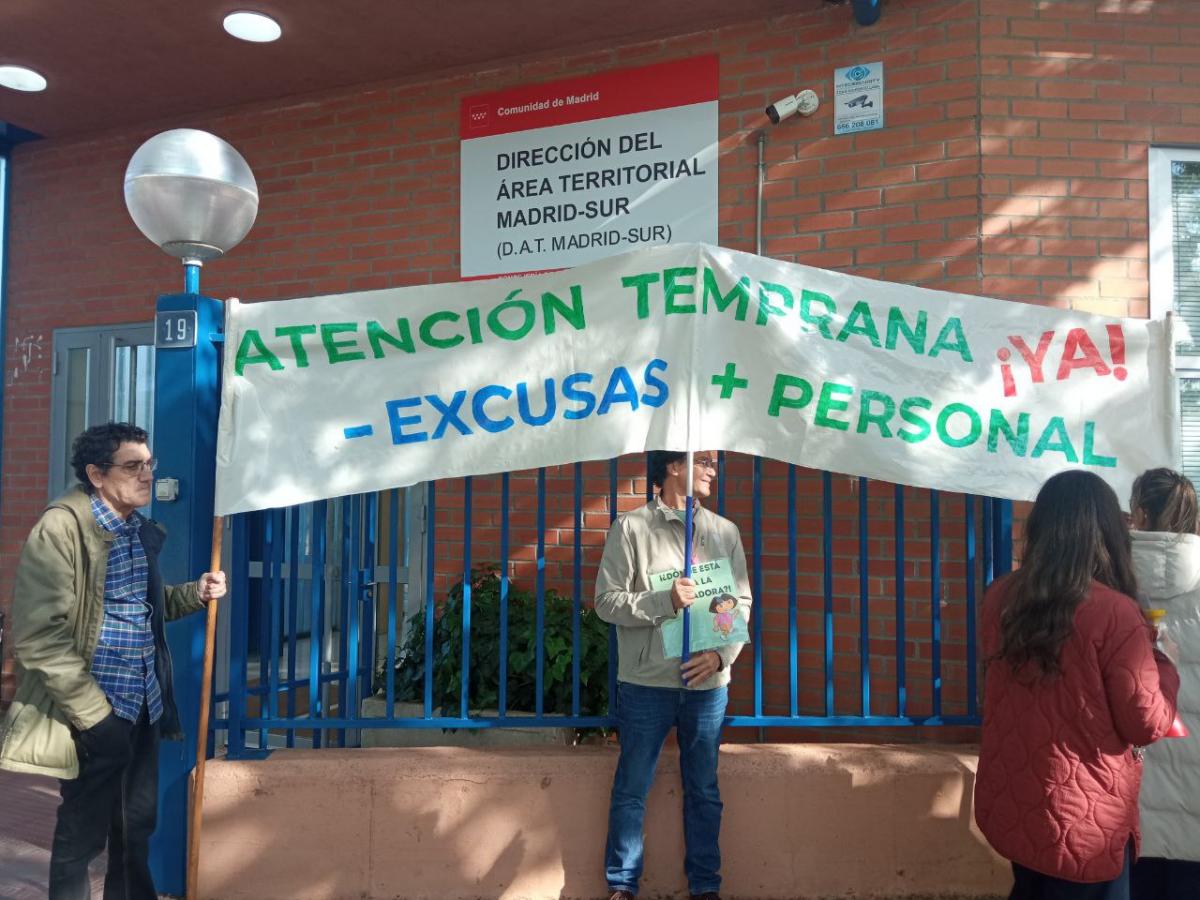 CCOO califica de xito los paros convocados en los Equipos de Atencin Temprana (EAT) de la DAT Sur