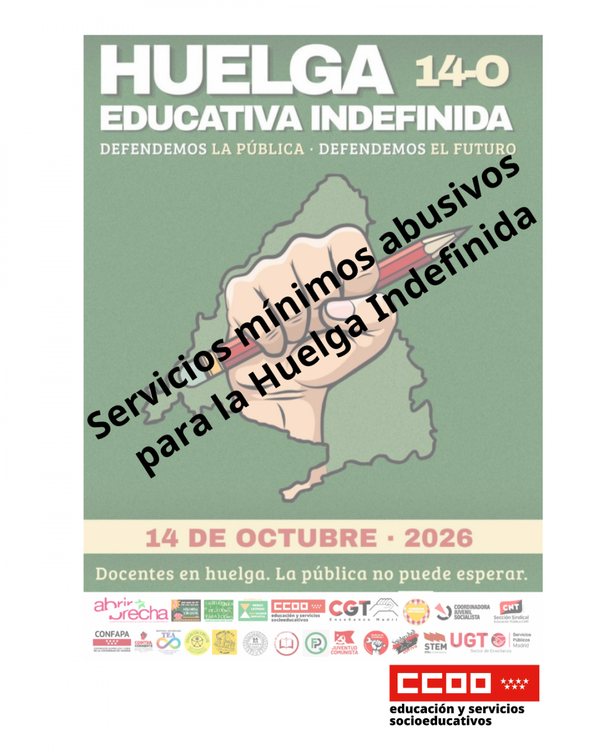 Servicios mínimos abusivos