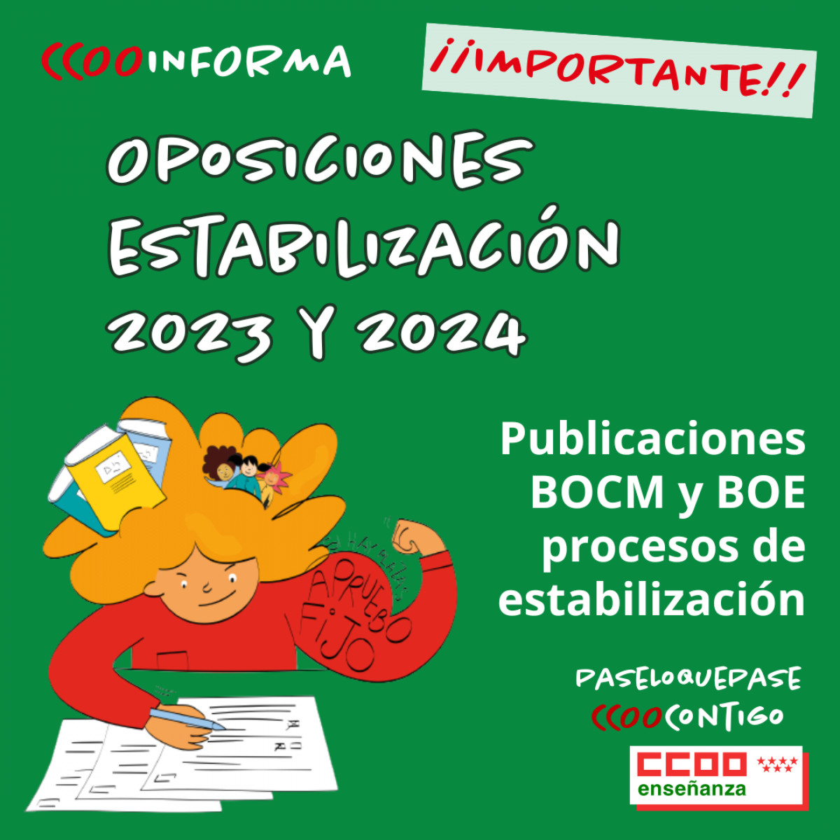 Oposiciones estabilizacin 2023 y 2024