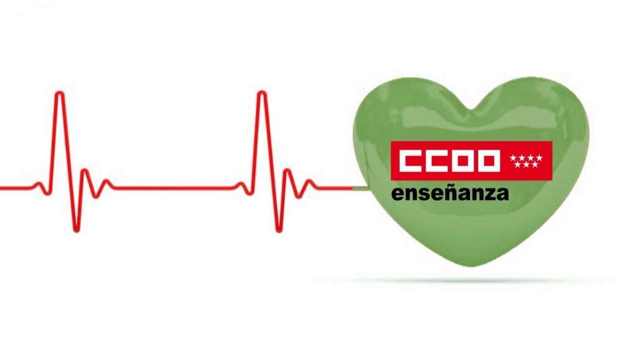 CCOO gana el pulso al gobierno regional en relación a sus políticas educativas sobre el personal sanitario