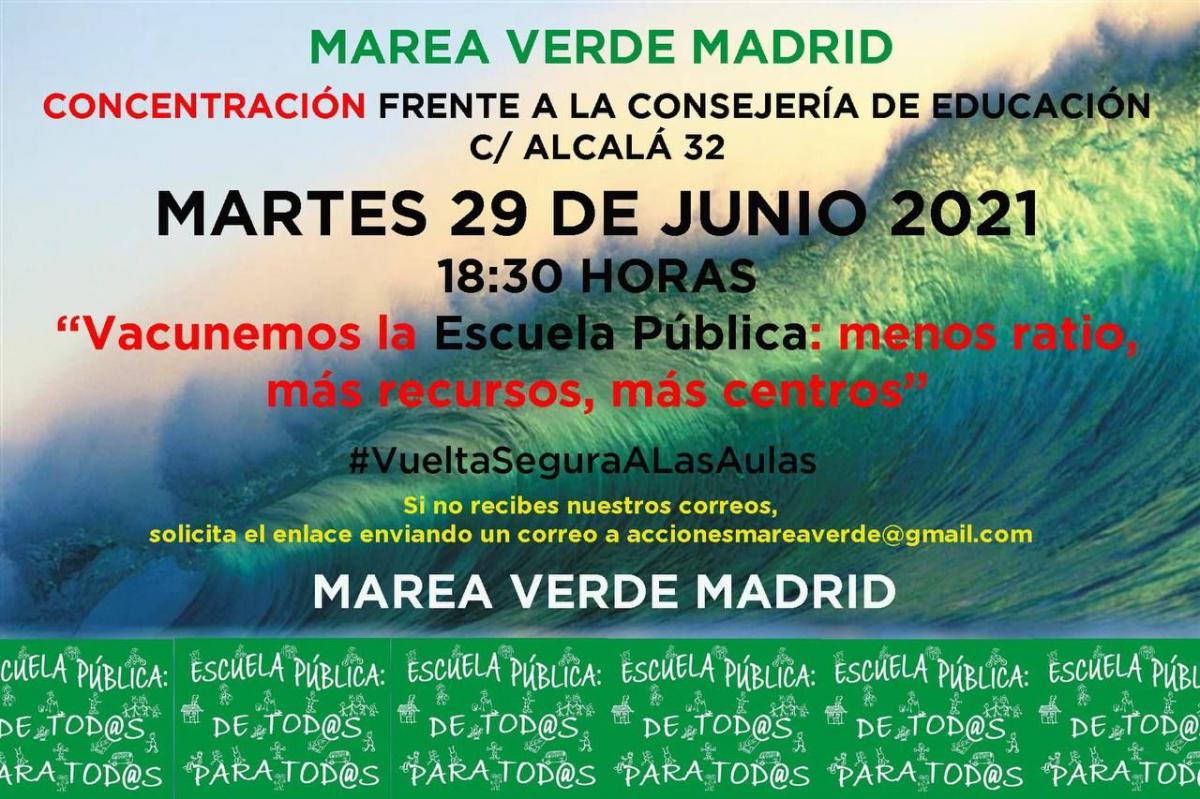 Marea verde Madrid