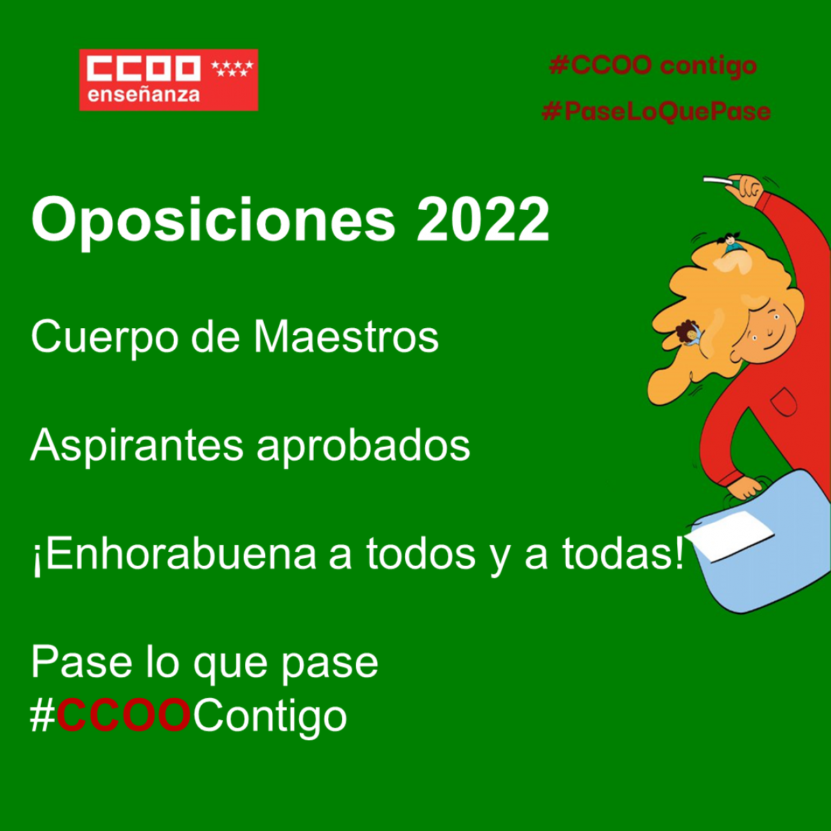 Oposiciones 2022: aspirantes seleccionados