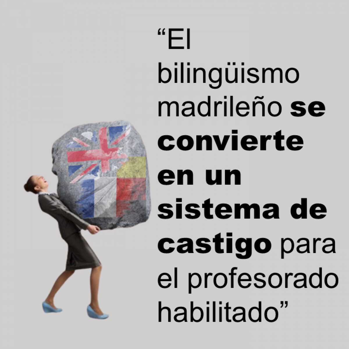 El bilingüismo madrileño se convierte en un sistema de castigo para el profesorado habilitado