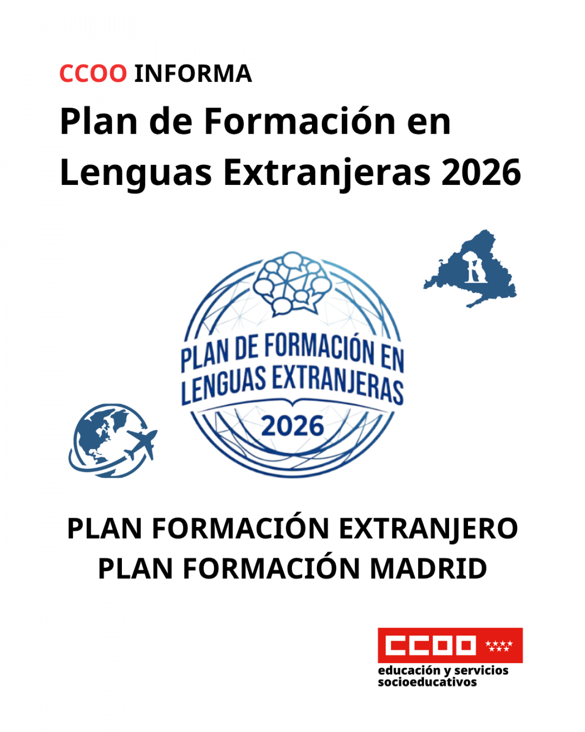 Plan de Formación en Lenguas Extranjeras 2026