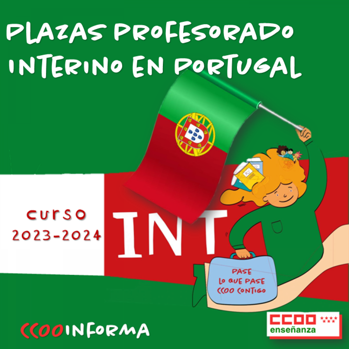 Plazas profesorado interino en Portugal