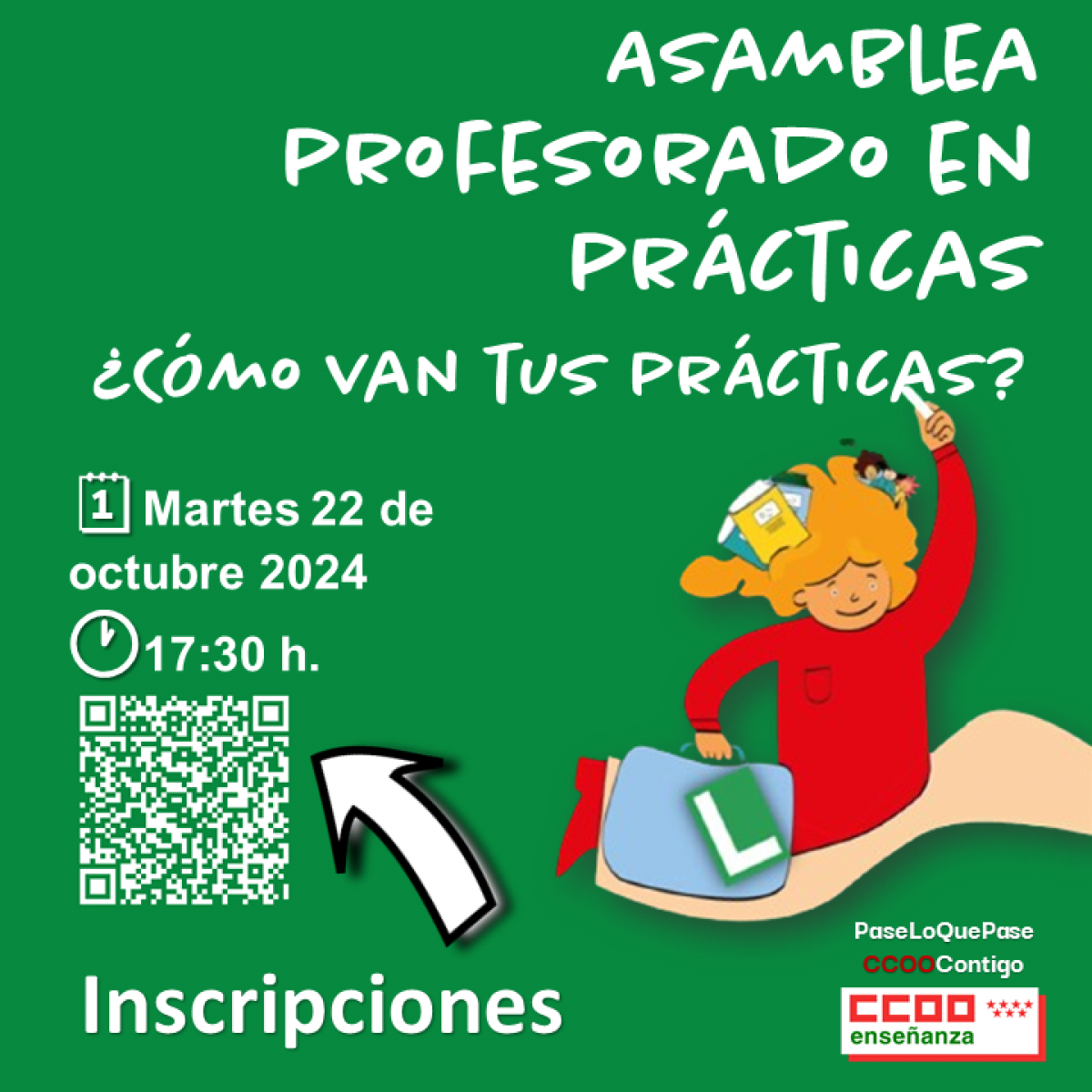 Asamblea profesorado en prcticas