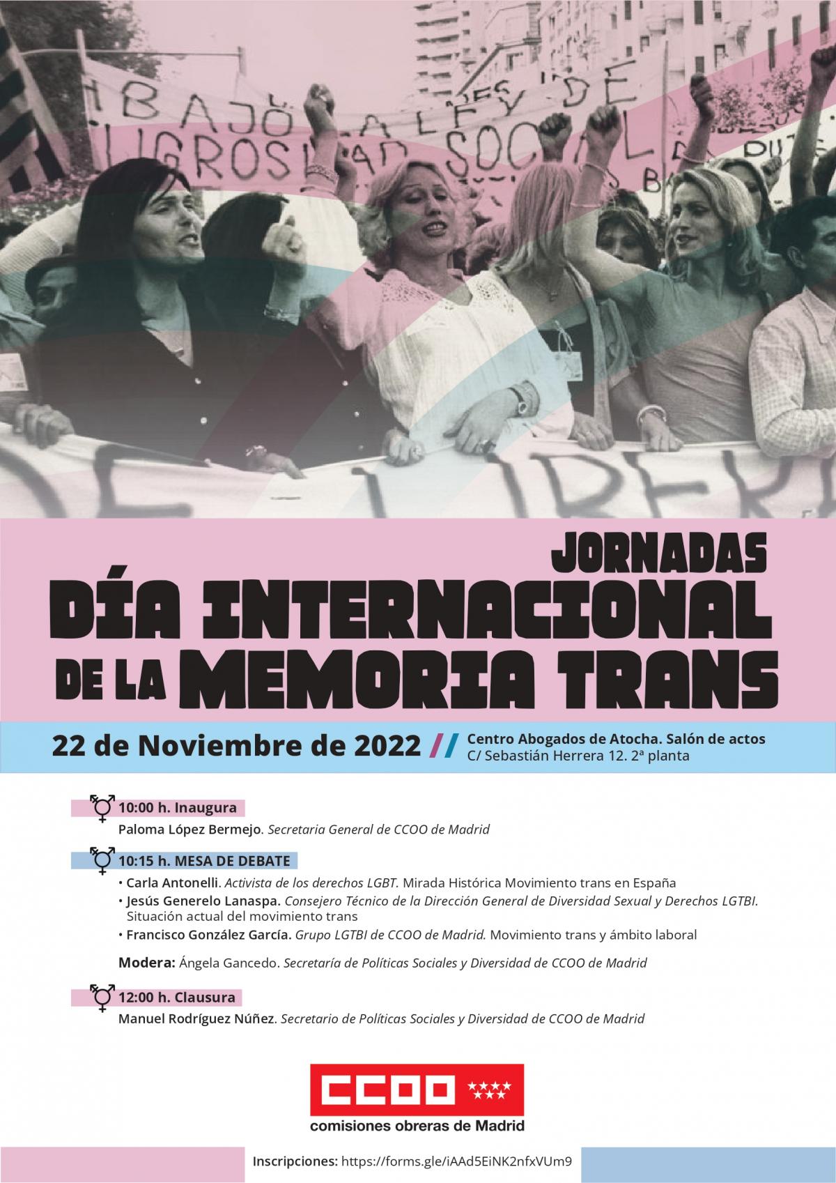 Jornadas Da internacional de la Memoria Trans