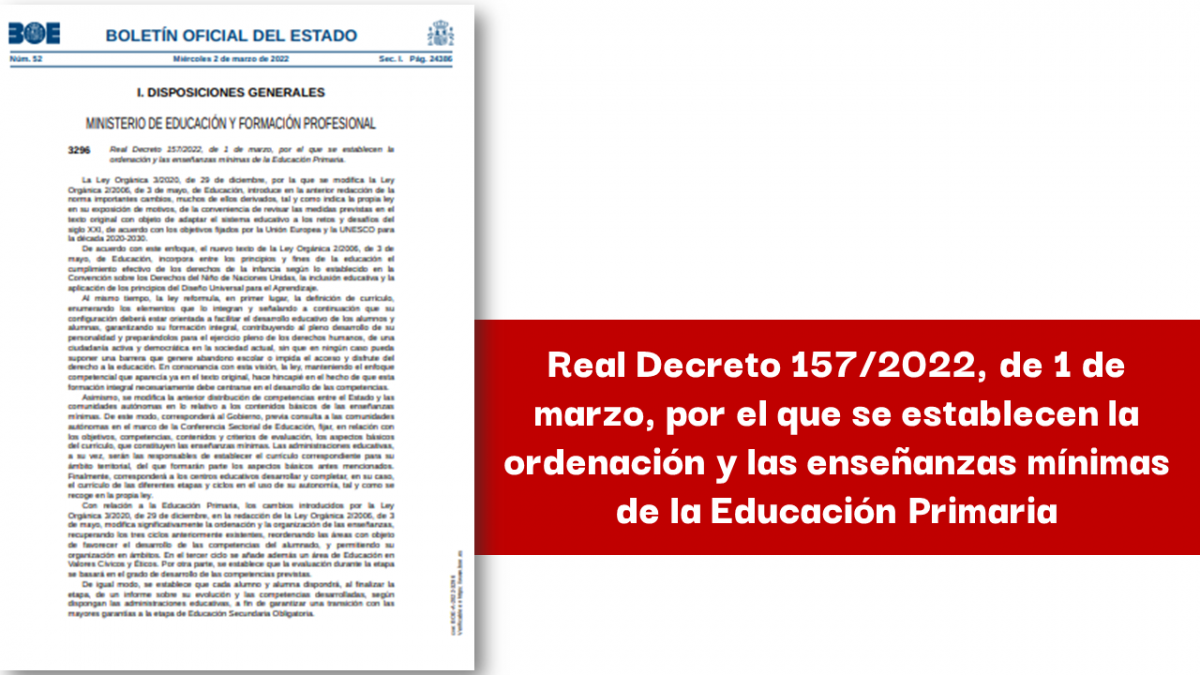 Real Decreto 157/2022