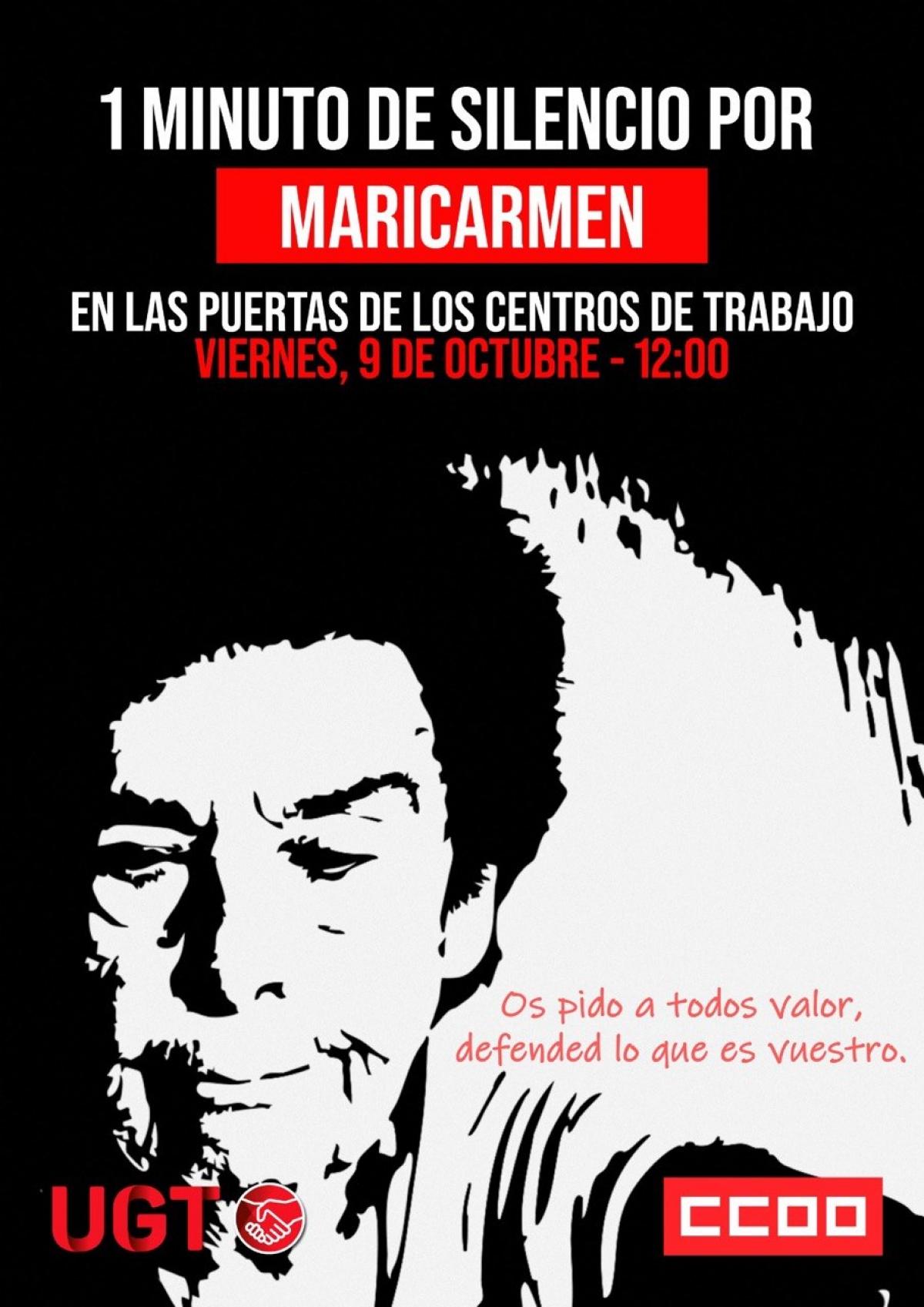 1 MINUTO DE SILENCIO POR MARICARMEN