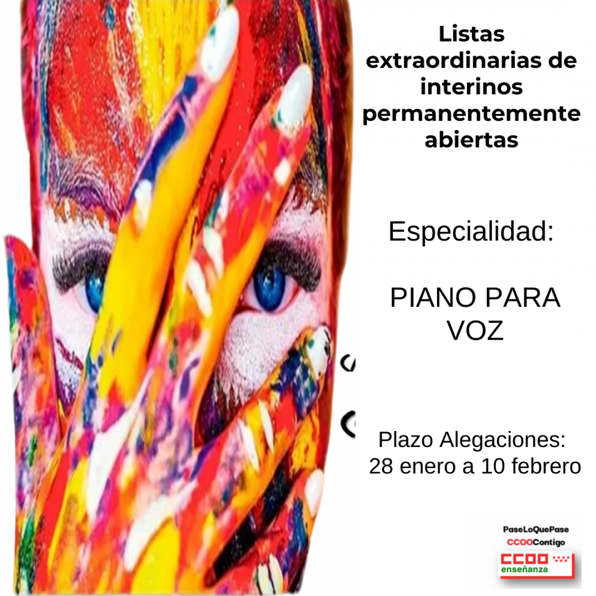 Catedráticos Música y Artes Escénicas