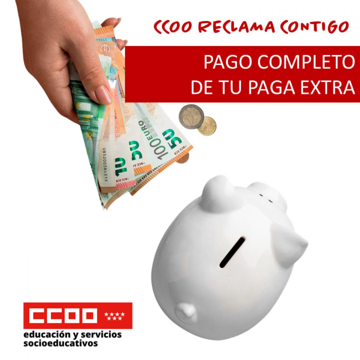 CCOO RECLAMA CONTIGO