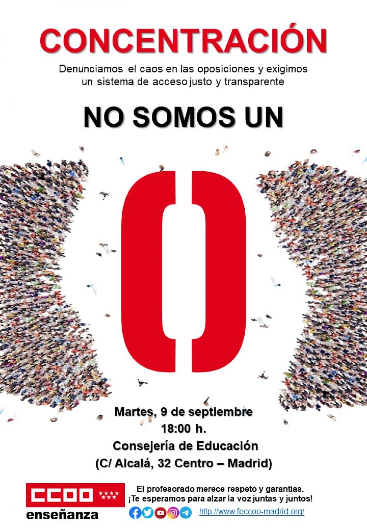 CONCENTRACIN: BASTA DE IRREGULARIDADES! .NO SOMOS UN 0