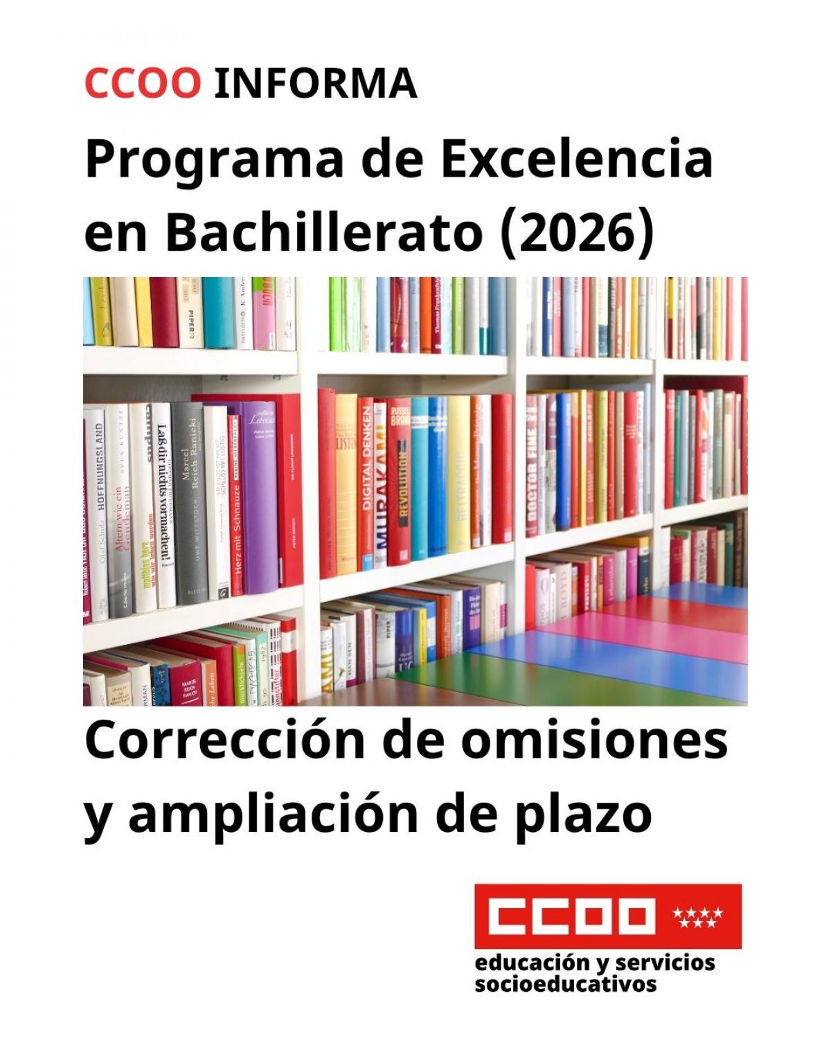 Corrección de omisiones y ampliación de plazo