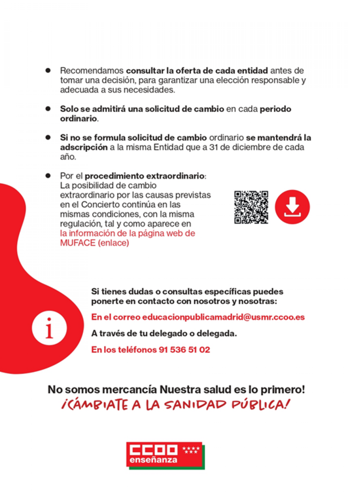 Cmbiate a la Sanidad Pblica