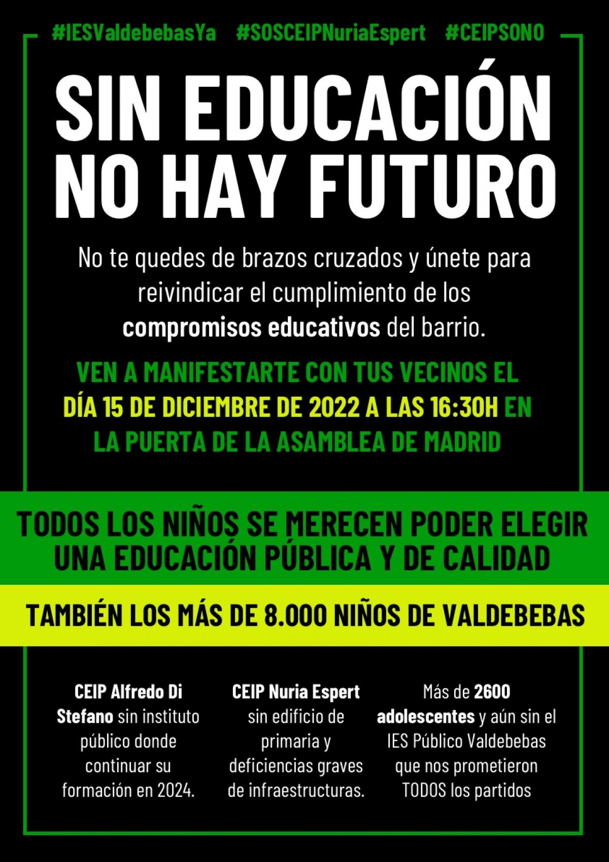 Sin Educación No hay Futuro