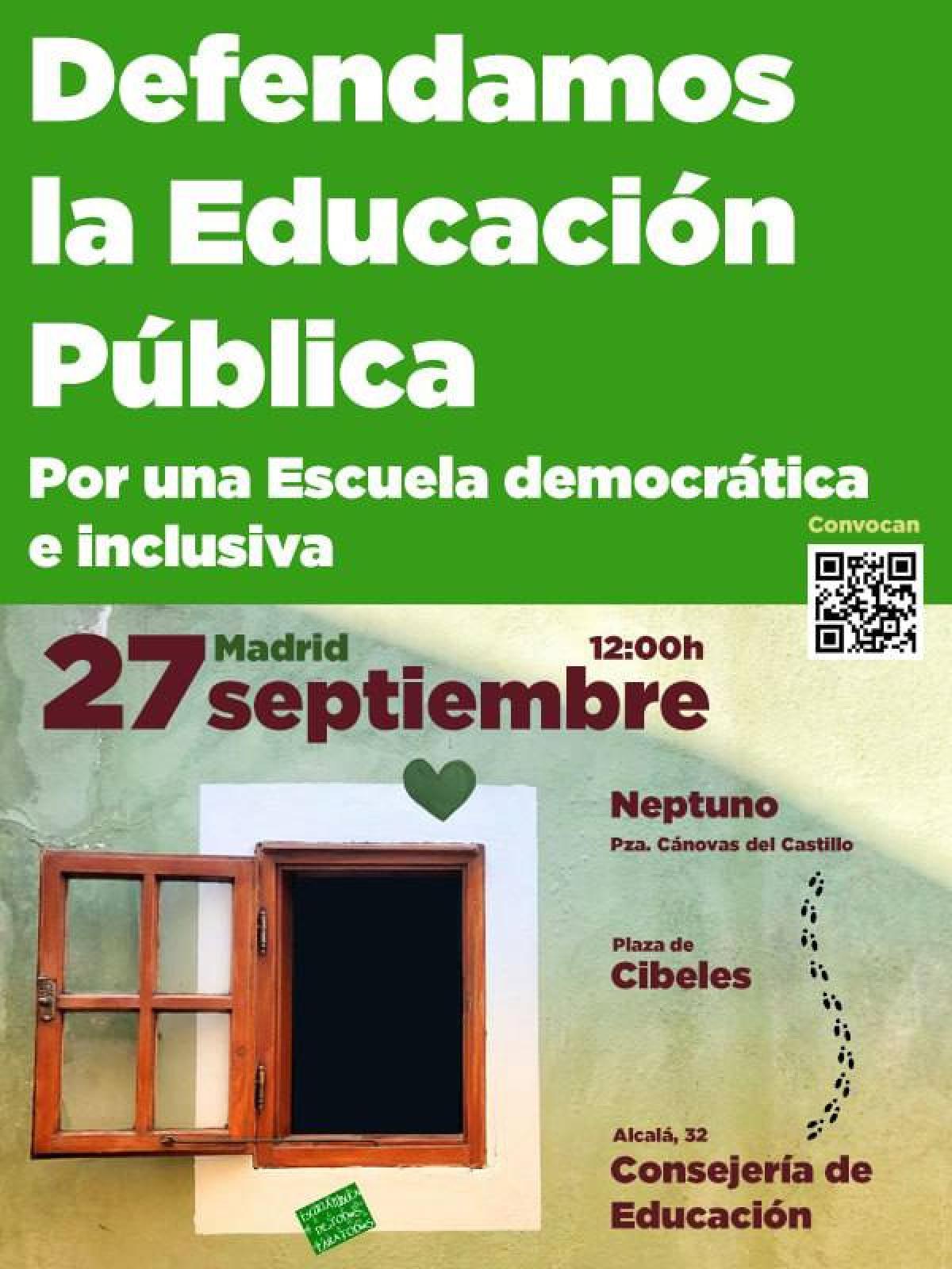 Manifestacin: Defendamos la #EducacinPublica