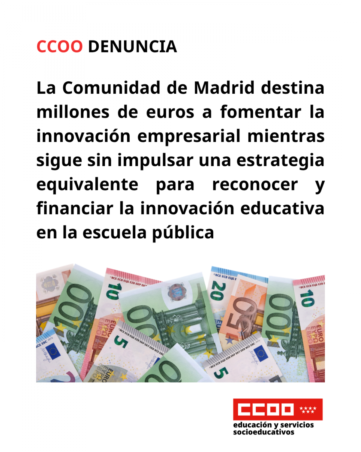 Comunidad de Madrid destina millones de euros a fomentar la innovación empresarial