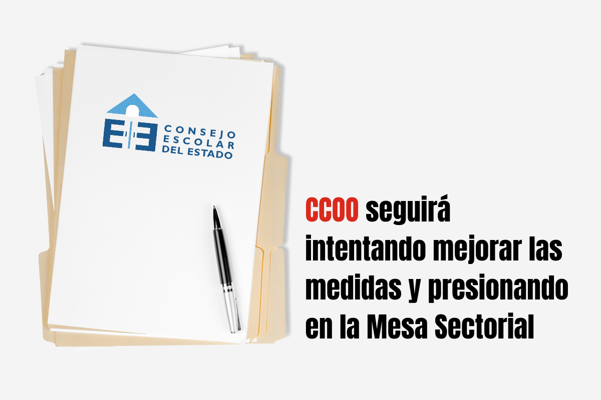 Este informe se someterá al Pleno del Consejo Escolar el 22 de diciembre