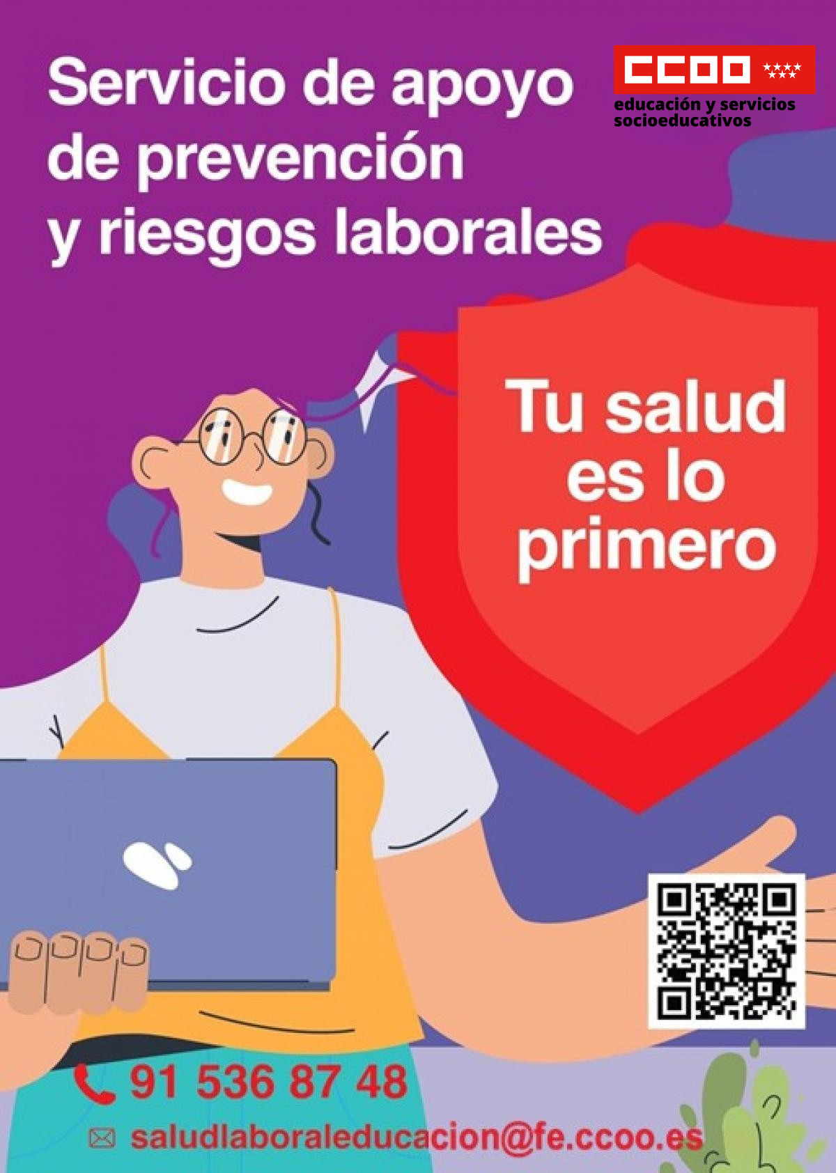 Servicio de apoyo y de prevención de riesgos laborales