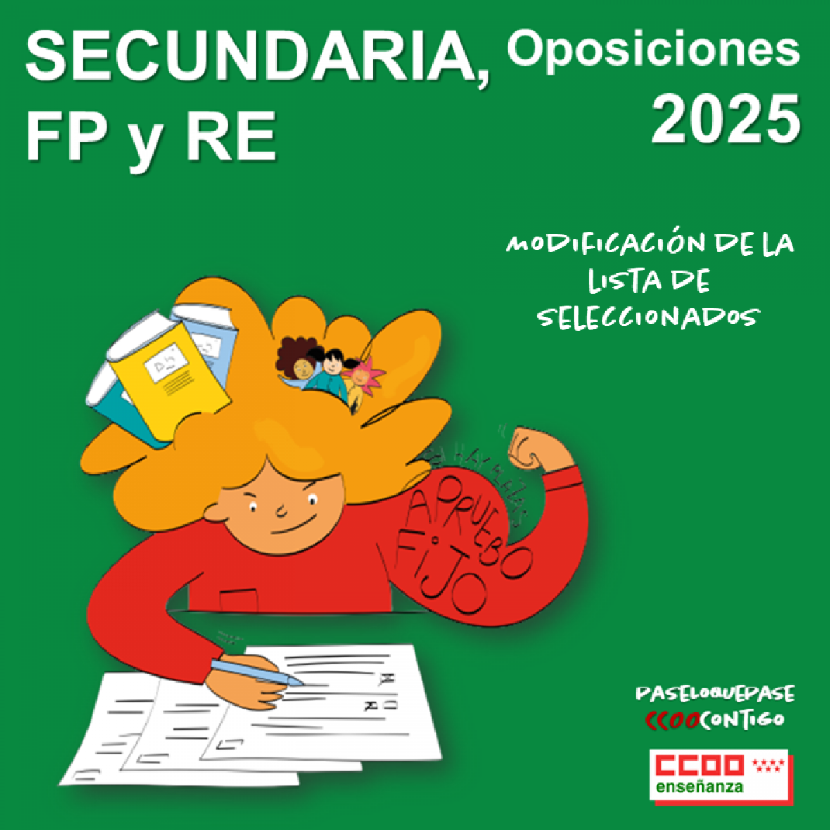 Modificacin de la lista de seleccionados