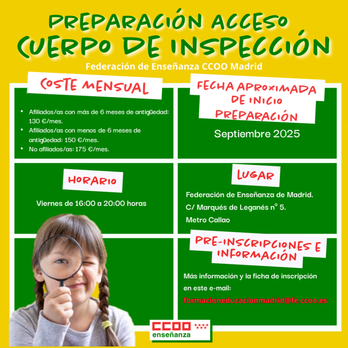 Curso preparacin Acceso a la Inspeccin